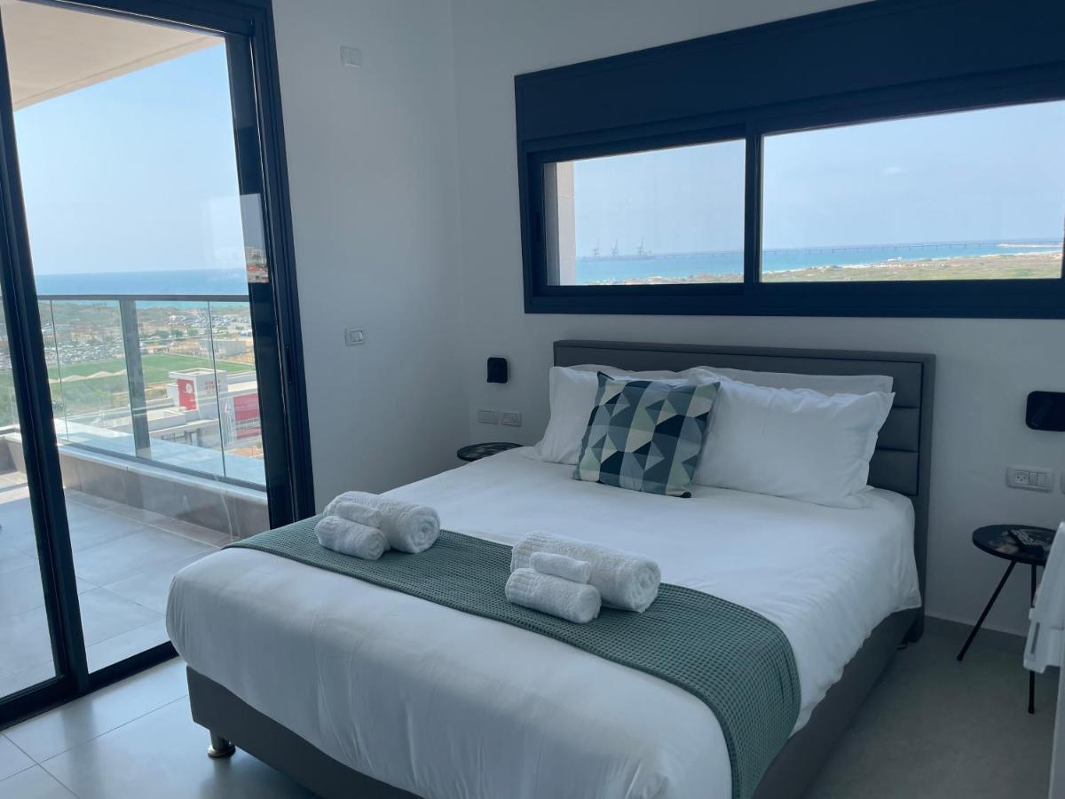#דירת יוקרה על הים Sunset Beach Apartment# Givat Olga Exterior foto