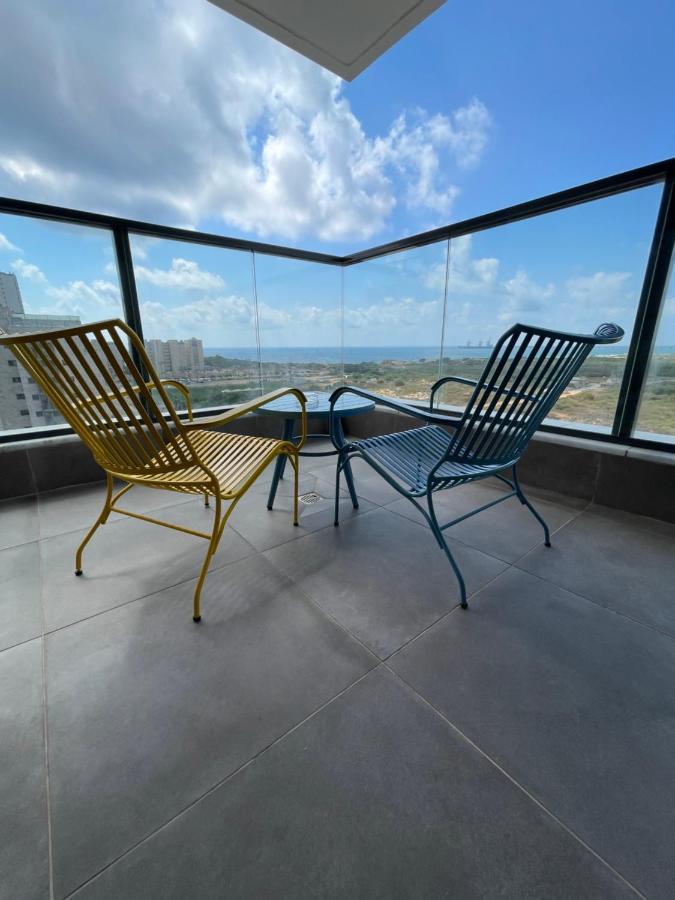 #דירת יוקרה על הים Sunset Beach Apartment# Givat Olga Exterior foto